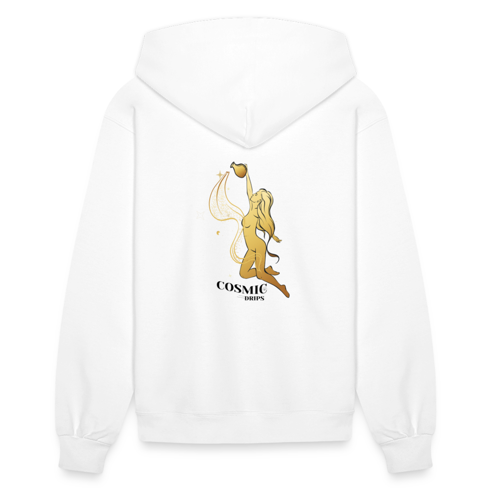 Pisces Zodiac Hoodie - white