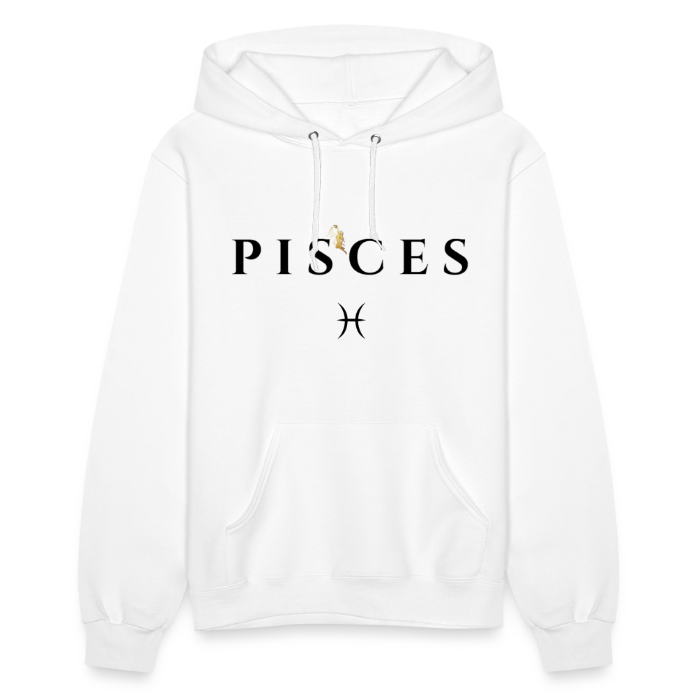 Pisces Zodiac Hoodie - white