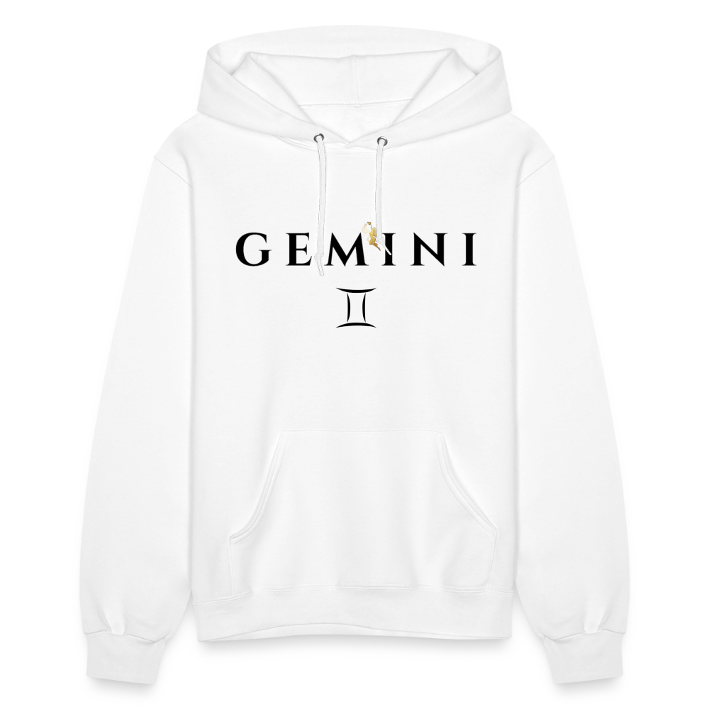 Gemini Zodiac Hoodie - white