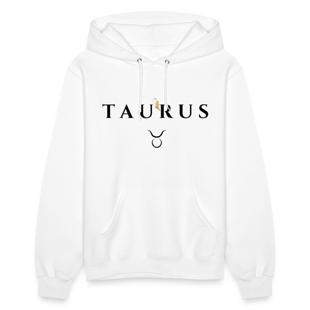 Taurus Zodiac Hoodie - white